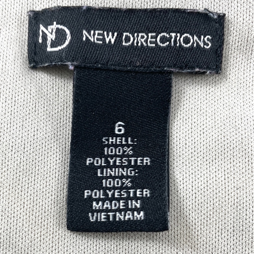 new directions dress, chevron print, size 6 - Picture 6 of 10